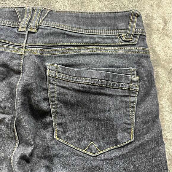 Democracy Jeans Womens 6 Blue Ab Technology Skinny Dark Stretch Mid Rise Denim - Picture 6 of 10